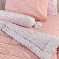 Πάπλωμα Μονό Bon Bon 160x240 BB100-BB101 ROSE