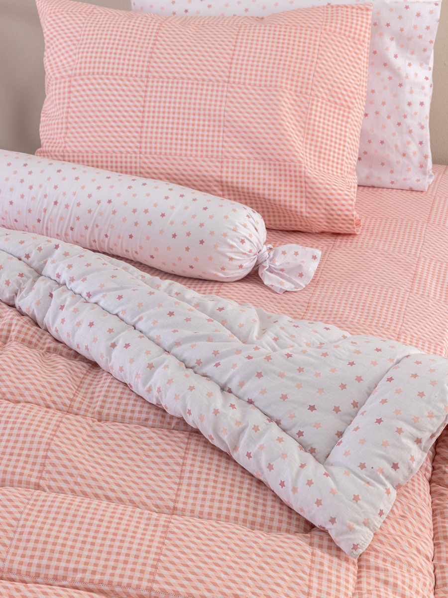 Πάπλωμα Μονό Bon Bon 160x240 BB100-BB101 ROSE