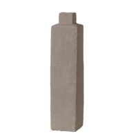 ΒΑΖΟ ΚΕΡΑΜ. ΤΕΤΡΑΓΩΝΟ ΜΠΕΖ ΓΚΡΙ 11,5X11,5X45ΕΚ