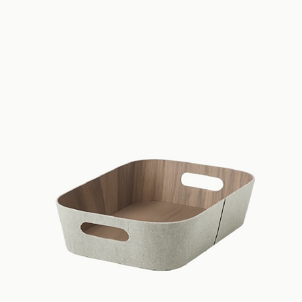 ΚΑΛΑΘΙ ΟΡΘΟΓ. ΛΕΥΚΟ ΥΦΑΣΜΑΤΙΝΟ 26Χ18Χ11ΕΚ