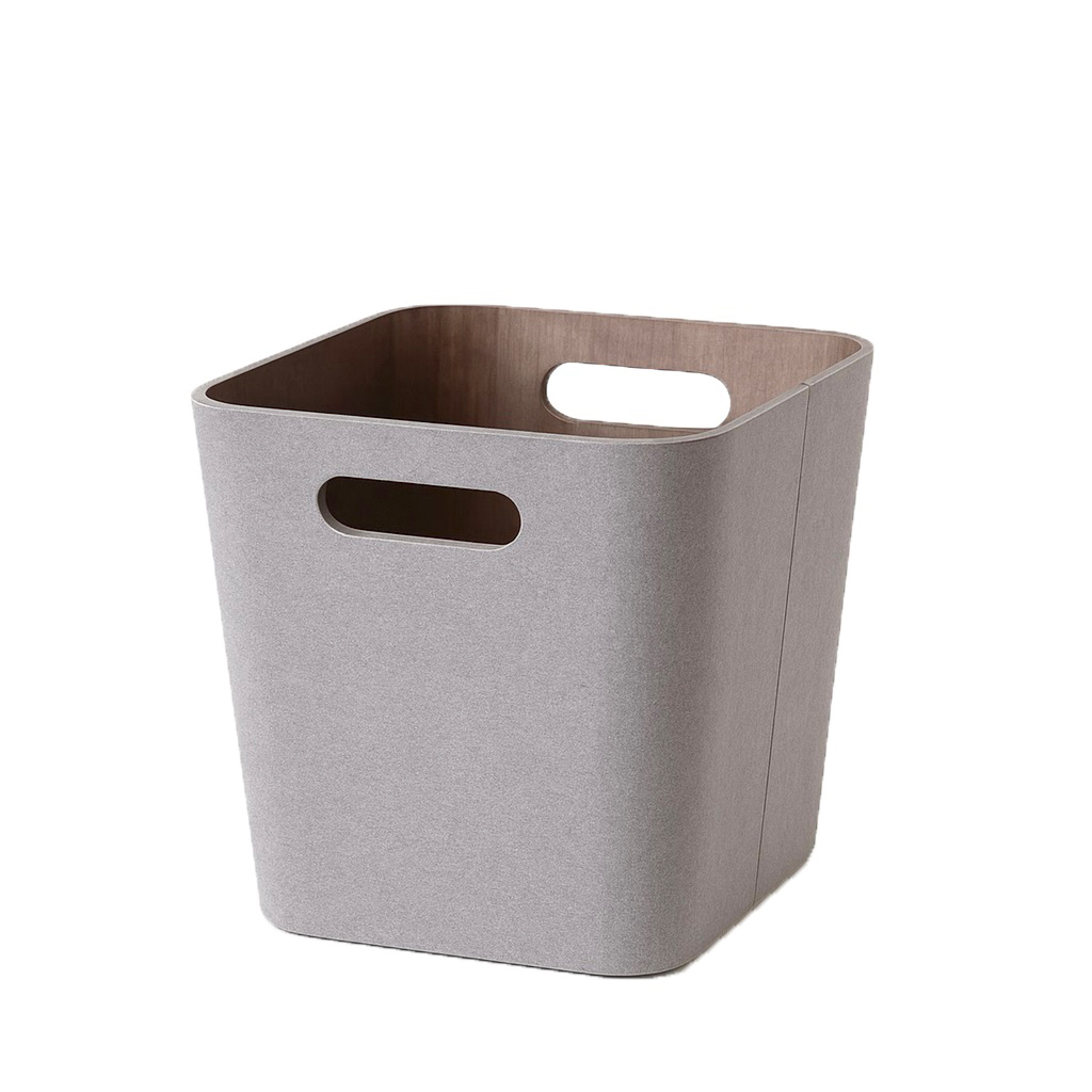 ΚΑΛΑΘΙ ΤΕΤΡΑΓΩΝΟ ΓΚΡΙ ΥΦΑΣΜΑΤΙΝΟ 27Χ27Χ28ΕΚ