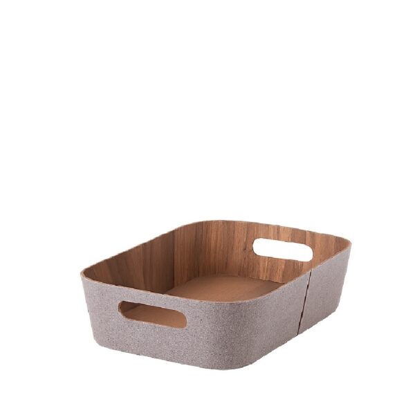 ΚΑΛΑΘΙ ΟΡΘΟΓ. ΓΚΡΙ ΥΦΑΣΜΑΤΙΝΟ 26Χ18Χ11ΕΚ