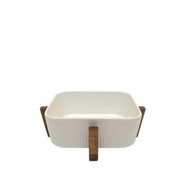 ΣΑΛΑΤΙΕΡΑ/ΠΥΡΙΜΑΧΟ ΠΟΡΣΕΛ.ΜΕ ΒΑΣΗ ΑΚΑΚΙΑΣ 21,8X21,8X8ΕΚ