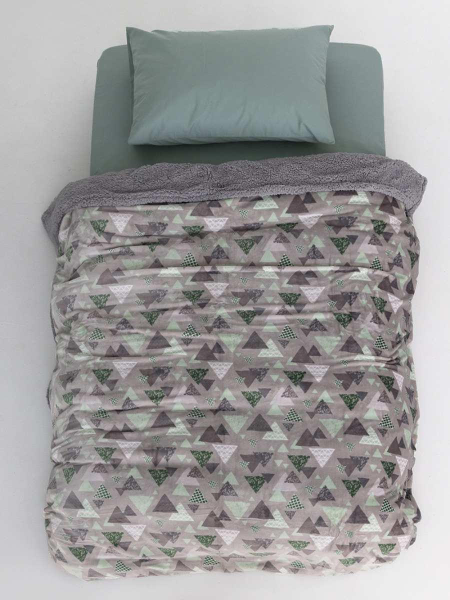 Κουβερτοπαπλωμα Μονό 160x220 BLAKE GREY