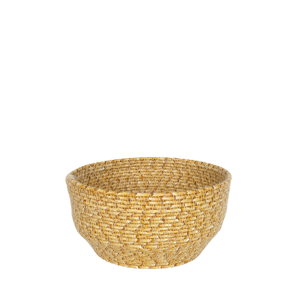 ΚΑΛΑΘΙ ΣΤΡΟΓΓ. SYNTH RATTAN ΦΥΣΙΚΟ 20Χ10ΕΚ