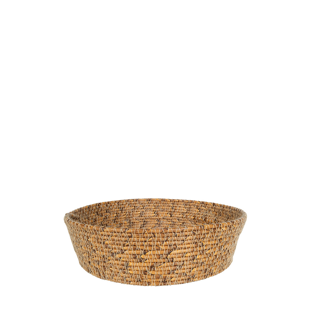 ΚΑΛΑΘΙ ΣΤΡΟΓΓ. SYNTH RATTAN ΣΚΟΥΡΟ 21Χ6ΕΚ