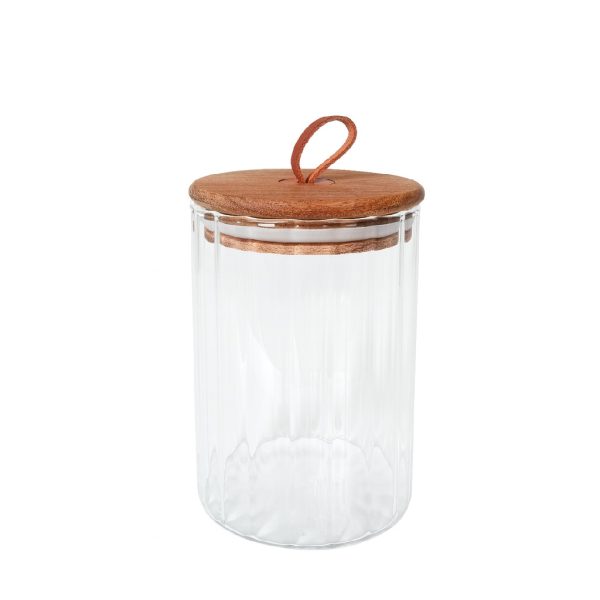 ΔΟΧΕΙΟ BOROSILICATE ΣΤΡΟΓΓ. OPTIC ΜΕ ΚΑΠΑΚΙ ΑΚΑΚΙΑΣ 480ML 8,2X12,9ΕΚ