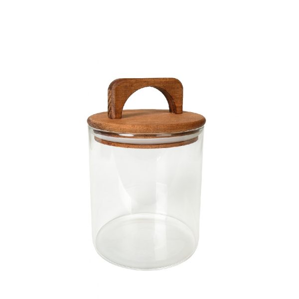 ΔΟΧΕΙΟ BOROSILICATE ΣΤΡΟΓΓ. ΜΕ ΛΑΒΗ ΜΕ ΚΑΠΑΚΙ ΑΚΑΚΙΑΣ 700ML 10X16,4ΕΚ