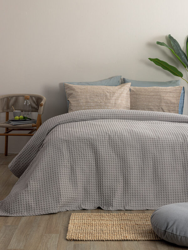 Κουβέρτα Πικέ 250x240 MARCIE GREY