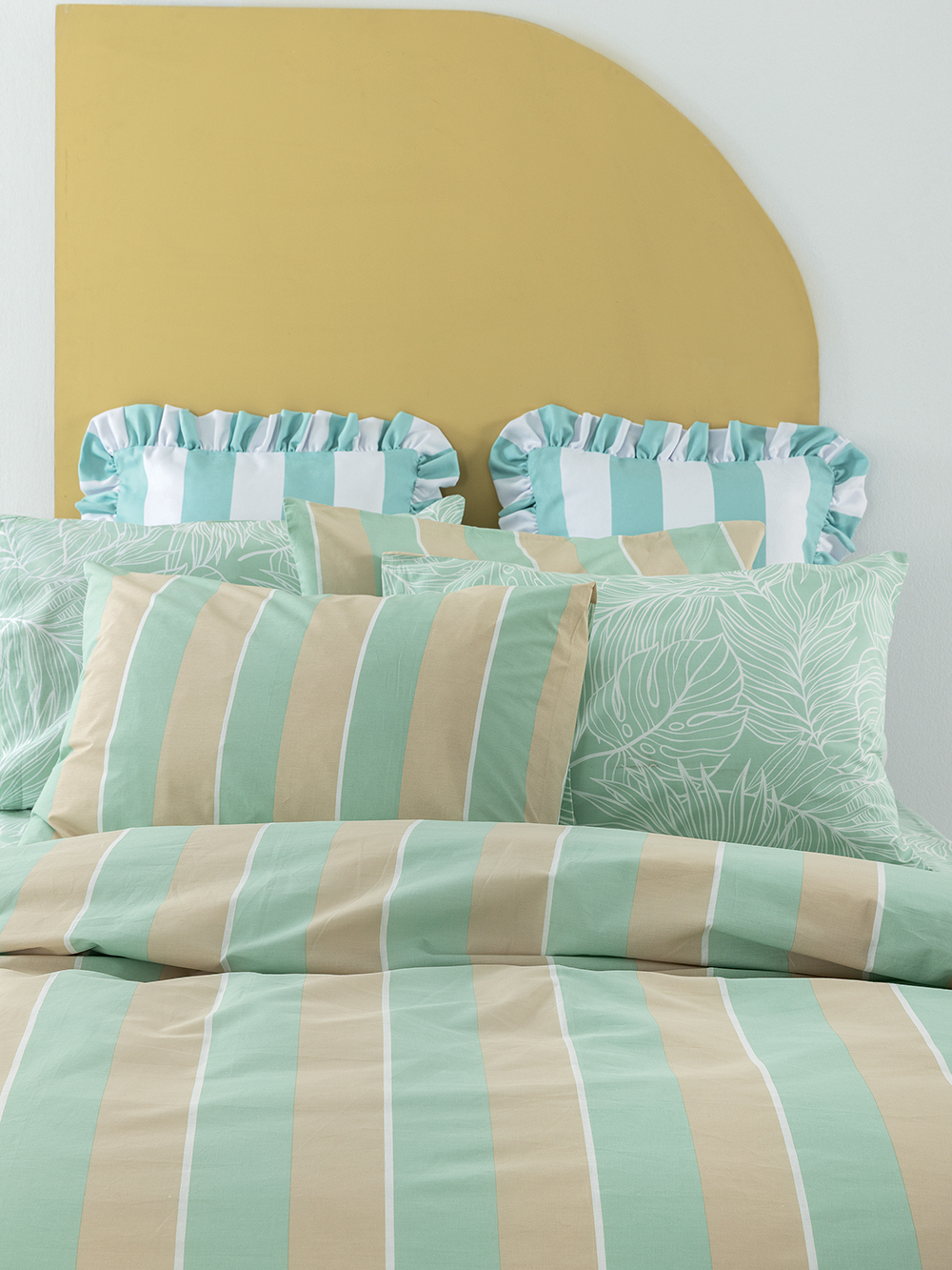 Σετ Μονά Σεντόνια City Life 170x260 CL201 Με Λάστιχο