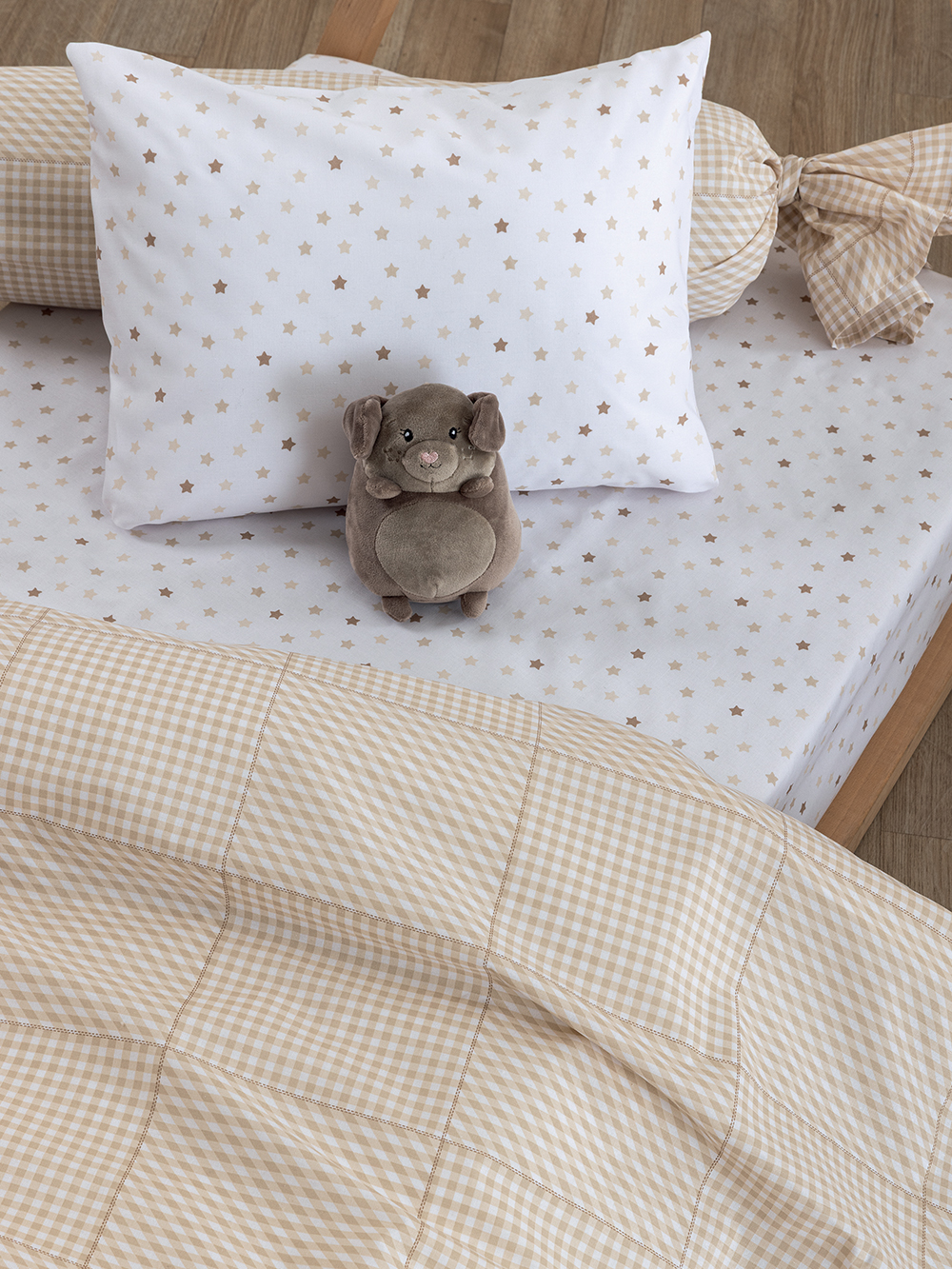 Πάπλωμα Κούνιας Bon Bon 110x150 BB100-BB101 BEIGE