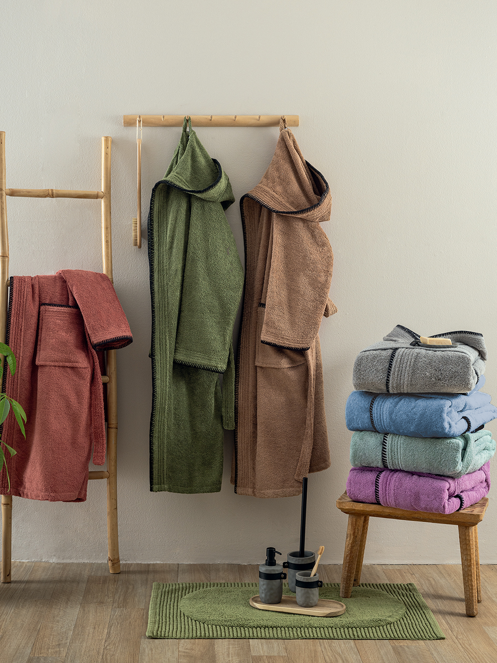 Μπουρνούζι Bath Collection BRIDGE DENIM Small