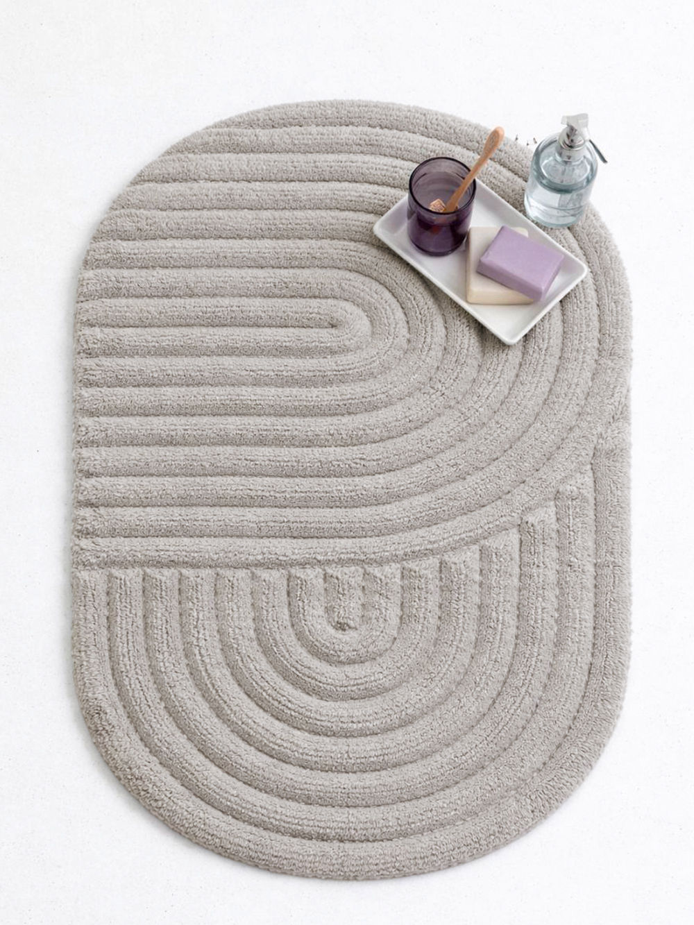 Πατάκι μπάνιου 50x80 OREN SILVER