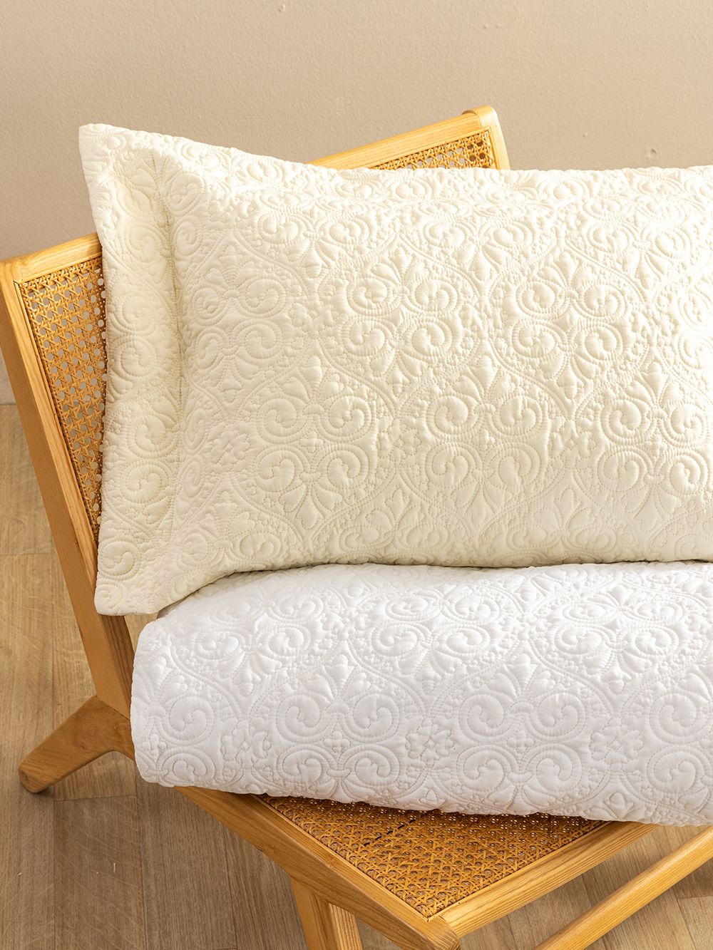 Σετ Κουβερλί 240x260 WED105 WHITE Σετ Κουβερλί 240x260 WED105 WHITE