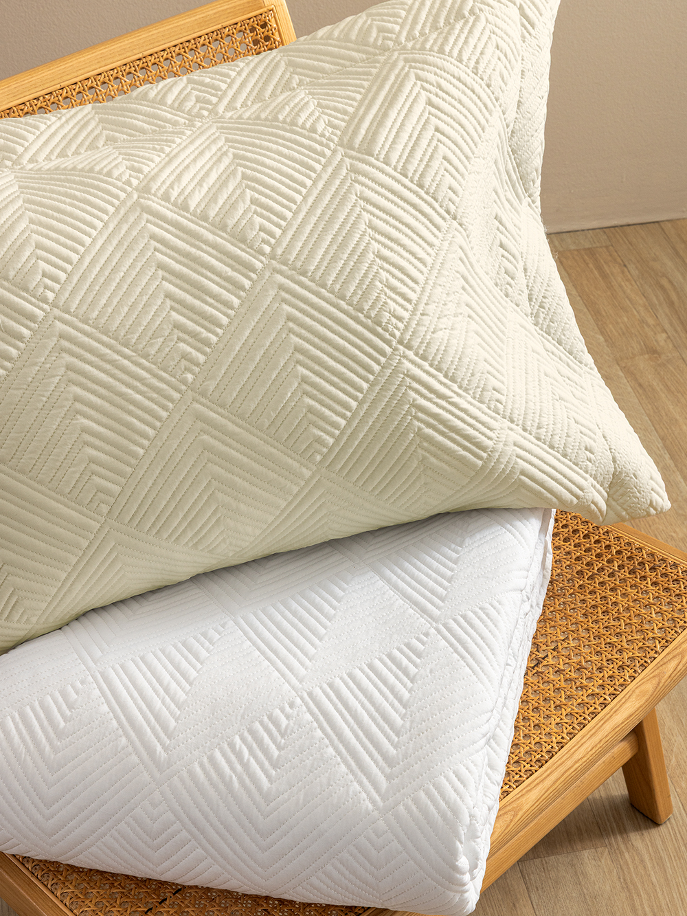 Σετ Κουβερλί 240x260 WED106 ECRU