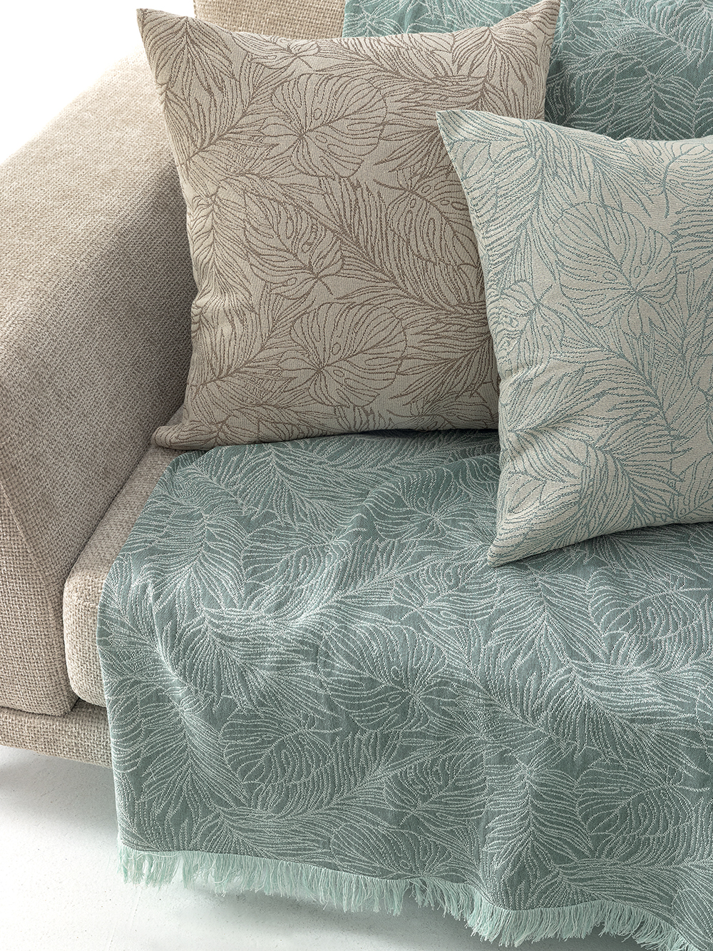 Διακοσμητικη Μαξιλαροθηκη 55x55 PENA AQUA