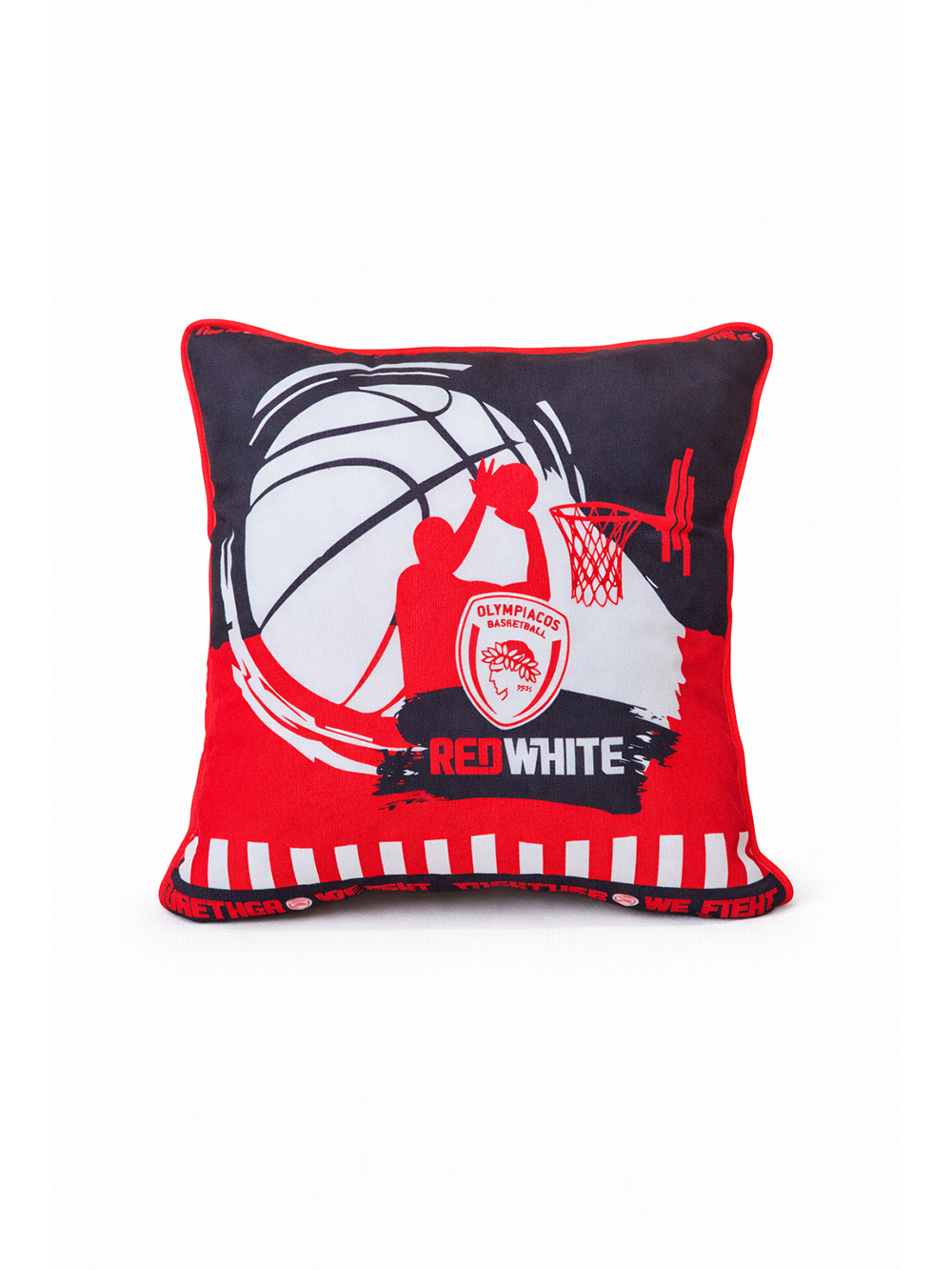 Διακοσμητική μαξιλαροθήκη 43x43 OLYMPIACOS