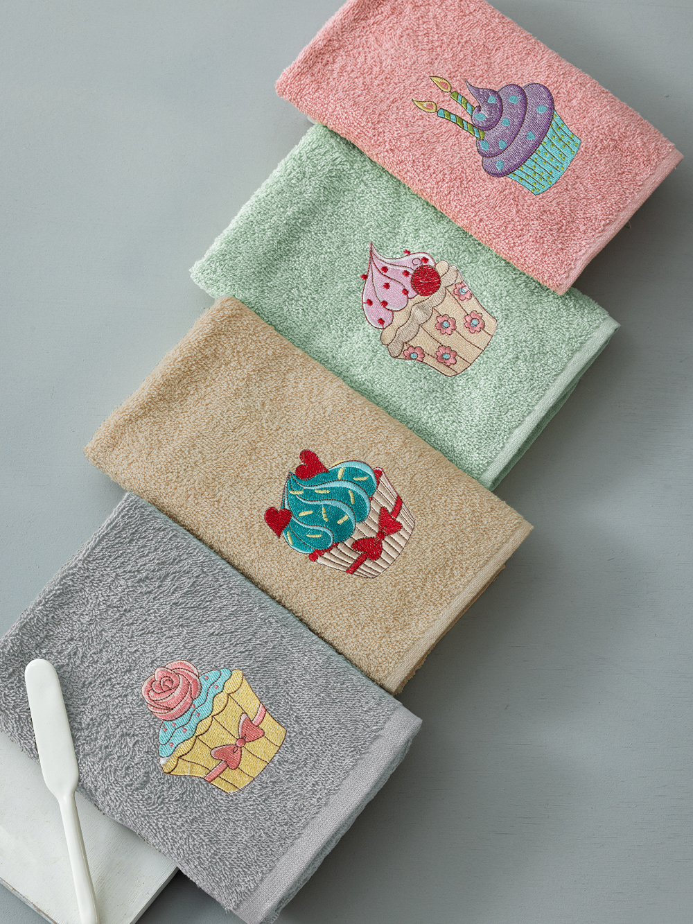 Σετ 4 Πετσέτες Κουζίνας Kitchen Towels 40x70 KT280