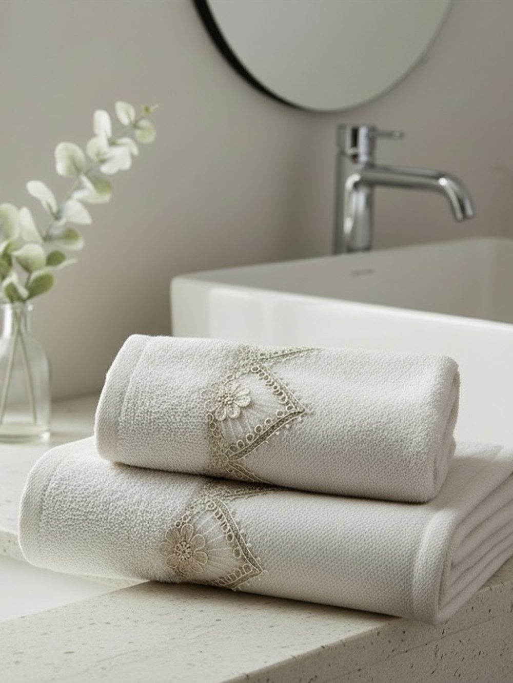 Σετ Πετσέτες Towels Collection PENTE CREAM Σετ Πετσέτες Towels Collection PENTE CREAM