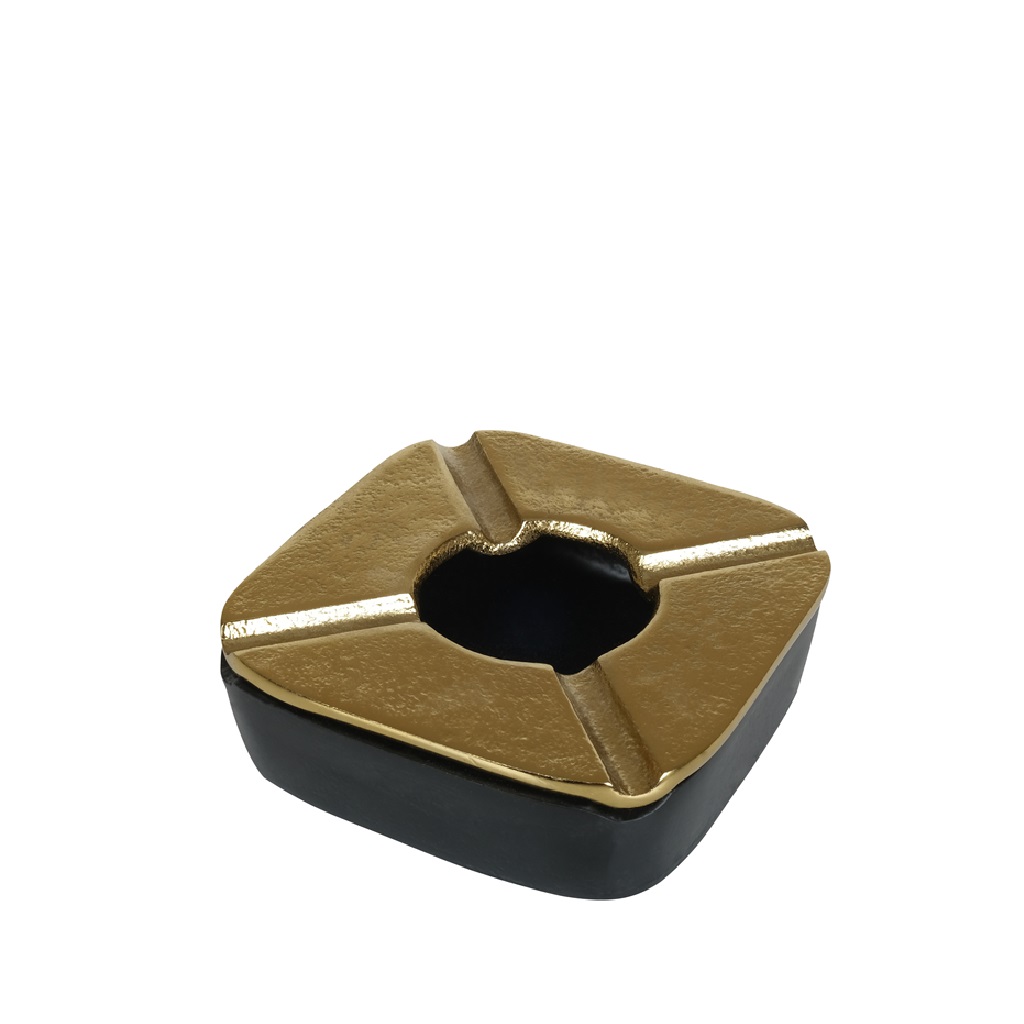 ΣΤΑΧΤΟΔΟΧΕΙΟ ΑΛΟΥΜΙΝΙΟΥ ΧΡΥΣΟ-ΜΑΥΡΟ ΤΕΤΡΑΓ. 10,5Χ3ΕΚ