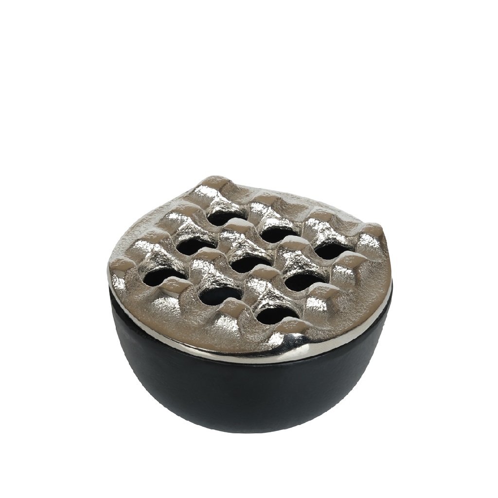 ΣΤΑΧΤΟΔΟΧΕΙΟ ΑΛΟΥΜΙΝΙΟΥ ΑΣΗΜΙ-ΜΑΥΡΟ ΣΤΡΟΓΓΥΛΟ 10Χ5,5ΕΚ