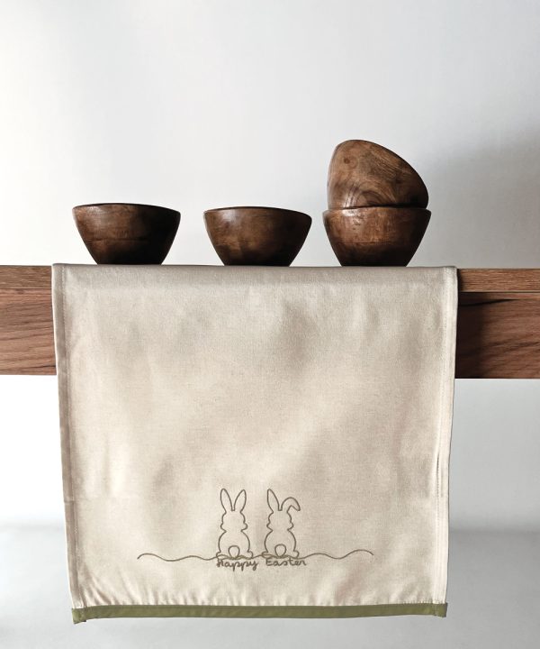 EASTER 26 06 RUNNER ΔΙΑΚΟΣΜΗΤΙΚΟ ΜΕ ΚΕΝΤΗΜΑ RABBITS