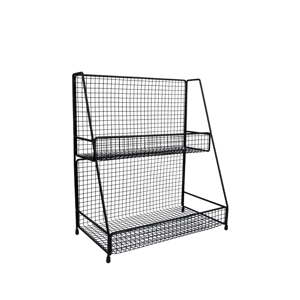 ΚΑΛΑΘΙ 2 ΕΠΙΠΕΔΩΝ ΜΑΥΡΟ 29,5Χ15,5Χ33,5